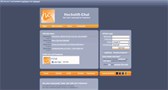 Desktop Screenshot of hochstift-chat.de